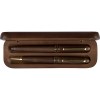 Coffret de stylos en bois de noyer Adelina