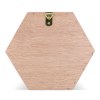 Ruche en bois FSC hexagonal