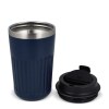 Thermos à café à emporter en acier inoxydable recyclé, 400 ml