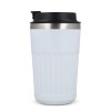 Thermos à café à emporter en acier inoxydable recyclé, 400 ml