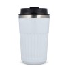 Thermos à café à emporter en acier inoxydable recyclé, 400 ml