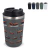 Thermos à café à emporter en acier inoxydable recyclé, 400 ml
