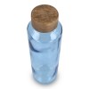 Bouteille d'eau en verre recyclé InSideOut ReuuZ avec bouchon en bois 650 ml