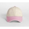Casquette 6 pans contrastée