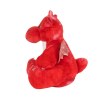 Peluche dragon rouge