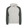 Sweat à capuche bicolore