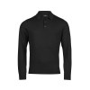 Polo manches longues en laine
