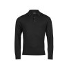 Polo manches longues en laine
