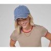 Casquettes 6 pans en coton denim