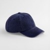 Casquettes 6 pans en coton denim