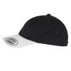 Casquette basse bicolore