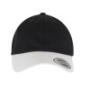 Casquette basse bicolore