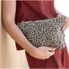 Pochette imprimé léopard