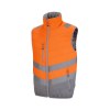 Bodywarmer matelassé haute visibilité