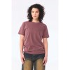 T-shirt délavé épais unisexe