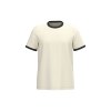 T-shirt ringer écoresponsable à bords contrastés effet délavé homme