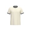 T-shirt ringer écoresponsable à bords contrastés effet délavé homme