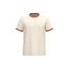 T-shirt ringer écoresponsable à bords contrastés effet délavé homme