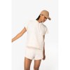 Sweat-shirt écoresponsable à capuche oversize sans manches French Terry femme