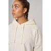 Sweat-shirt crop à capuche femme