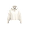 Sweat-shirt crop à capuche femme