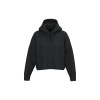Sweat-shirt crop à capuche femme