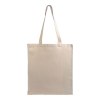 Tote bag uni en coton recycle 280 g/m2. Avec soufflet