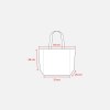 Tote bag transparente en PP lamine 110 g/m2