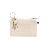 Pochette en coton recycle 220 g/m2 avec anneau porte cles interne amovible