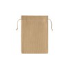 Sac cadeau en juco 250 g/m2. Refermable grace a sa double corde