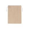 Sac cadeau en juco 250 g/m2. Refermable grace a sa double corde