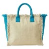 Maxi sac en coton de 450 g/m2. Dote d'une fermeture zippee et d'une poche interieure