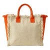 Maxi sac en coton de 450 g/m2. Dote d'une fermeture zippee et d'une poche interieure