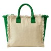 Maxi sac en coton de 450 g/m2. Dote d'une fermeture zippee et d'une poche interieure