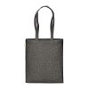 Tote bag en coton recycle 300 g/m2 avec effet melange. Longues anses