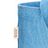 Tote bag en coton recycle 300 g/m2 avec effet melange. Longues anses