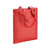 Tote bag en coton recycle 300 g/m2 avec effet melange. Longues anses