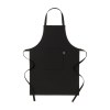 Tablier de cuisine long en coton recyclé (180 g/m2). Poche frontale