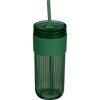 Tasse à rayures avec paille SOLEDAD