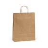 Sac kraft recyclé Vesuvio L marron. 115g/m². Fabriqué au Portugal