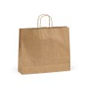Sac kraft recyclé brun Vesuvio XL, 115g/m². Fabriqué au Portugal.