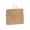 Sac kraft recyclé brun Vesuvio XL, 115g/m². Fabriqué au Portugal.