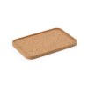 Plateau rectangulaire en liège Waters. Fabriqué au Portugal.