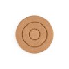 Dessous de plat double rond en liège Mozart. Fabriqué au Portugal.