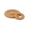 Dessous de plat double rond en liège Mozart. Fabriqué au Portugal.