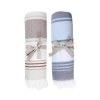 Fouta serviette polycoton recyclé 470g MARINA