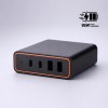 Opti Power GaN chargeur de bureau 65W (tour de charge à 4 ports)