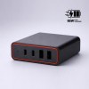 Opti Power GaN chargeur de bureau 65W (tour de charge à 4 ports)