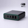 Opti Power GaN chargeur de bureau 65W (tour de charge à 4 ports)