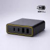 Opti Power GaN chargeur de bureau 65W (tour de charge à 4 ports)